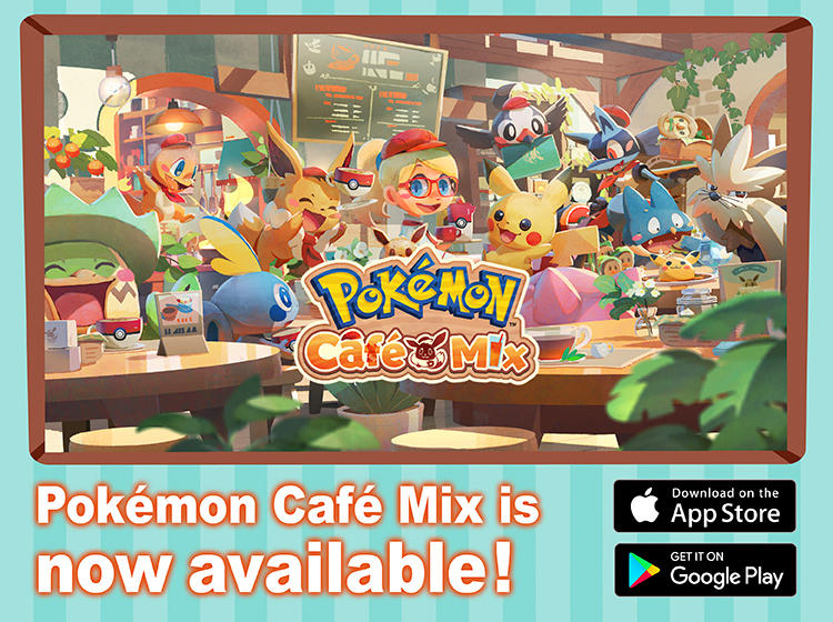 Pokémon Café Mix Apps