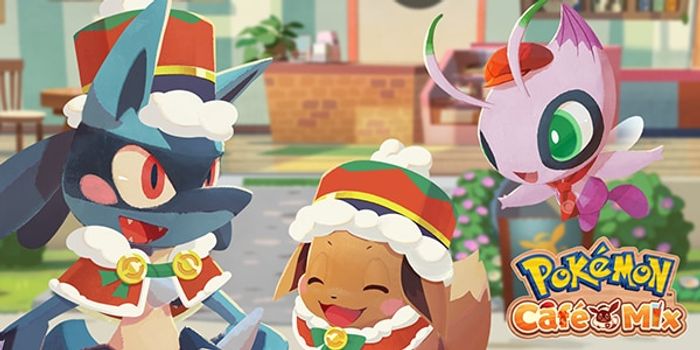 Pokémon Café Mix holiday event! Plus, a Shiny Celebi will appear at the café!