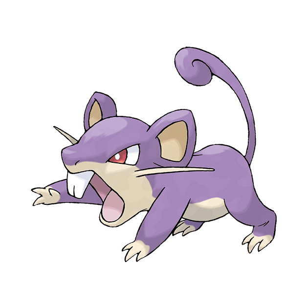 ◓ Pokédex Completa: Rattata (Pokémon) Nº 019