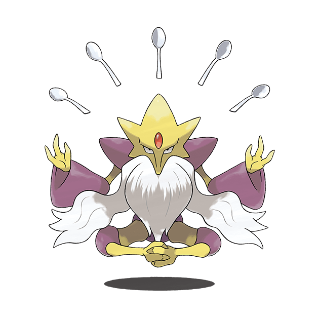 Evolvers Psychic: Abra, Kadabra, Alakazam